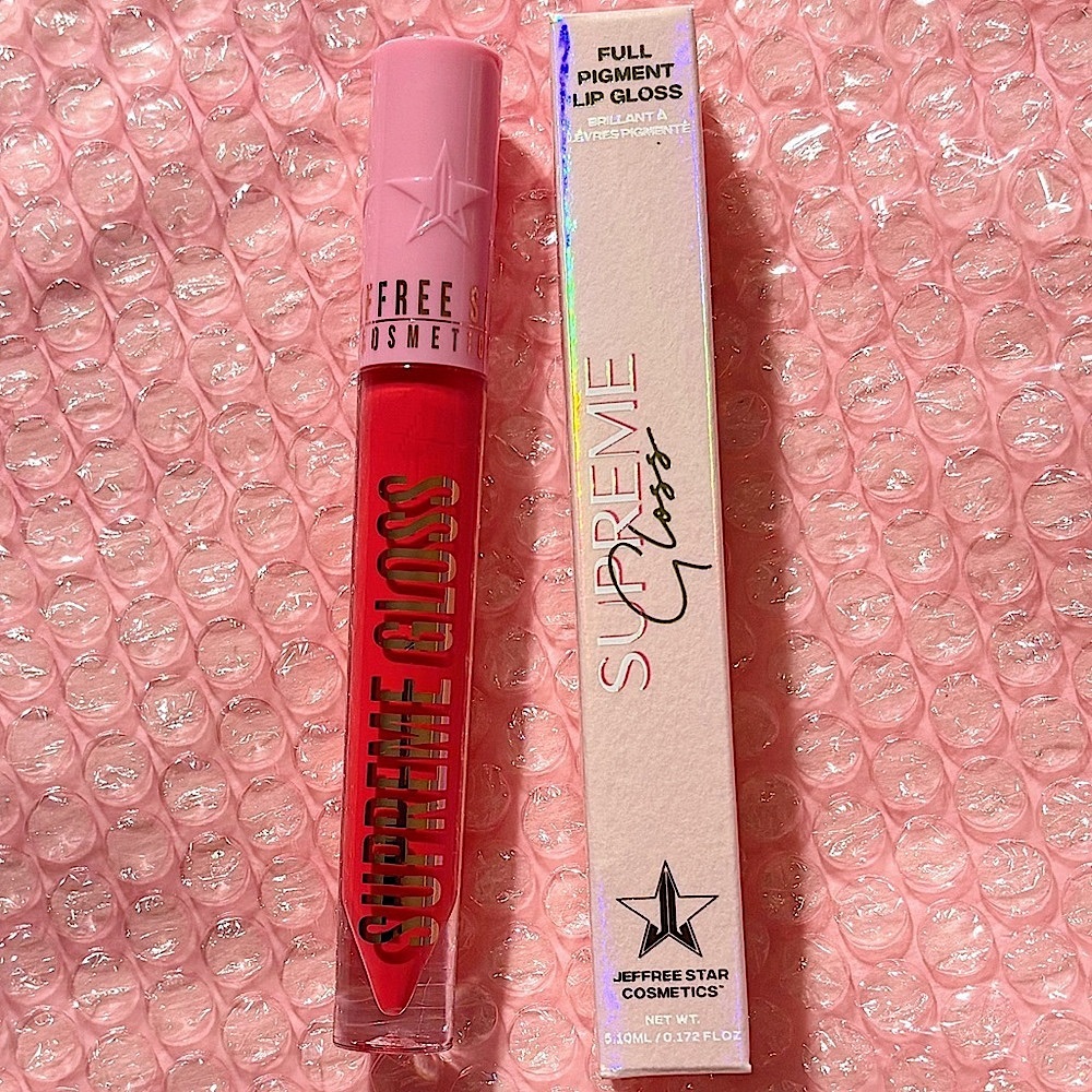 Jeffree Star Cosmetics WATERMELON SODA Red Pink Supreme Gloss Lipstick NEW
